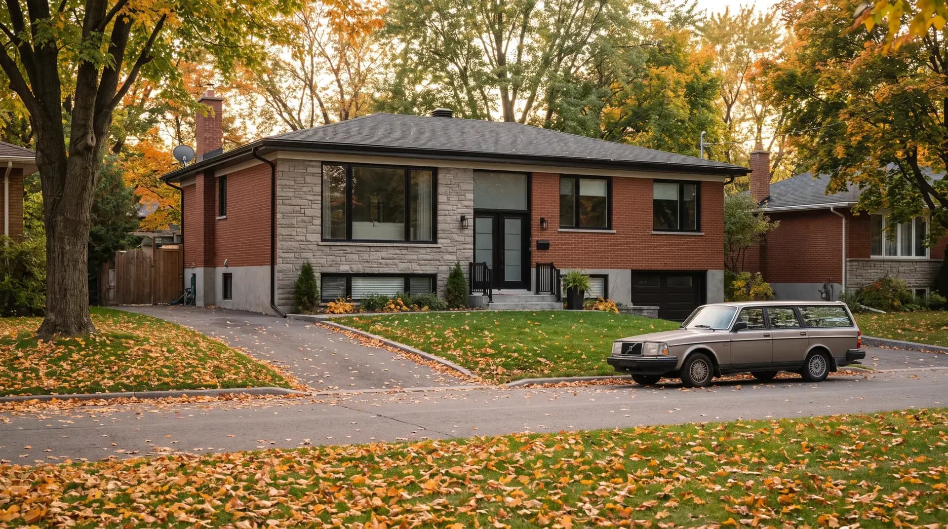 Maison résidentielle rénovée à Laval