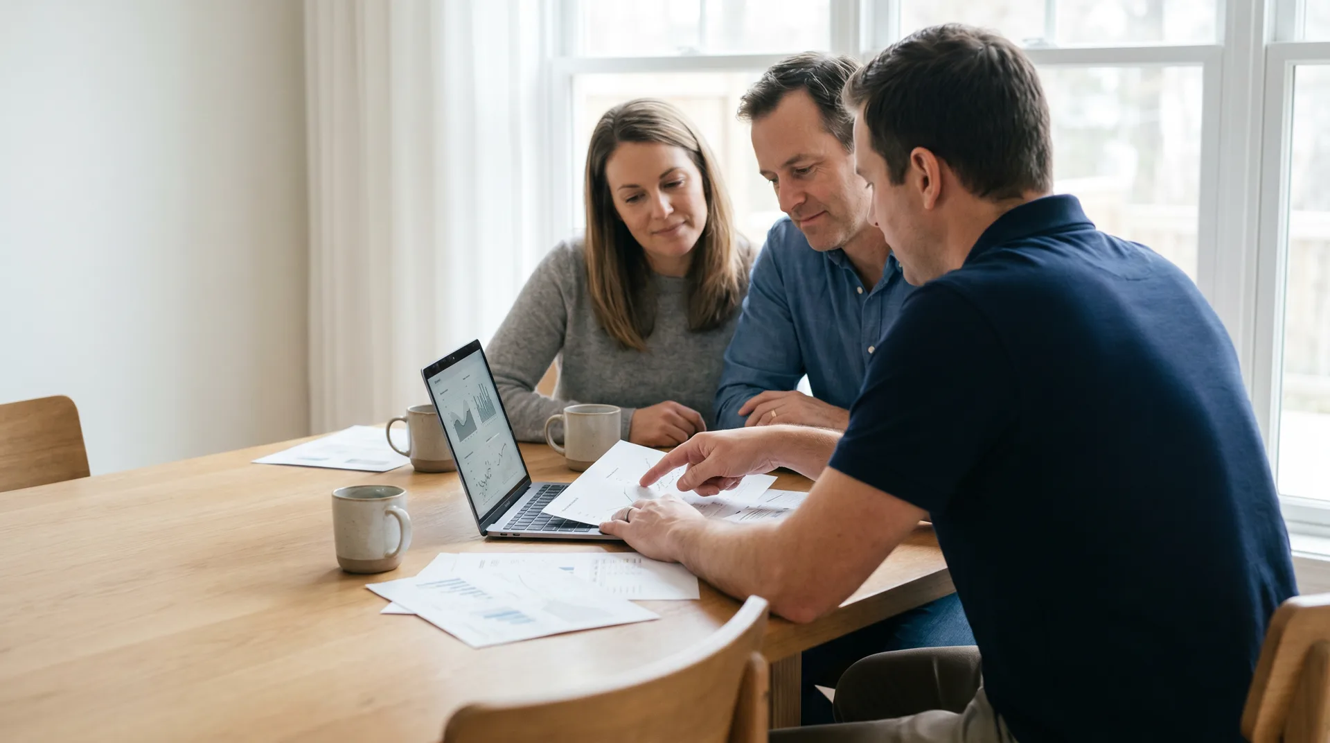 Installateur qualifié au travail