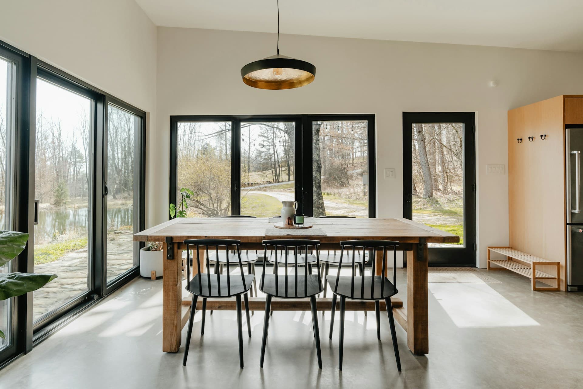 Intérieur lumineux avant l’évaluation énergétique